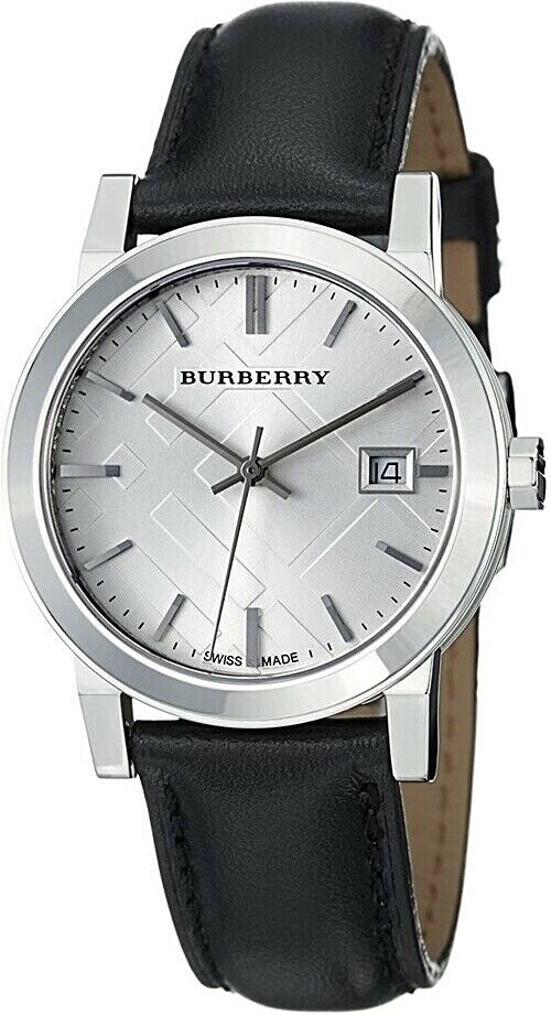 Brand New Burberry BU9106 The City Stainless Steel 34 mm  display picture 1