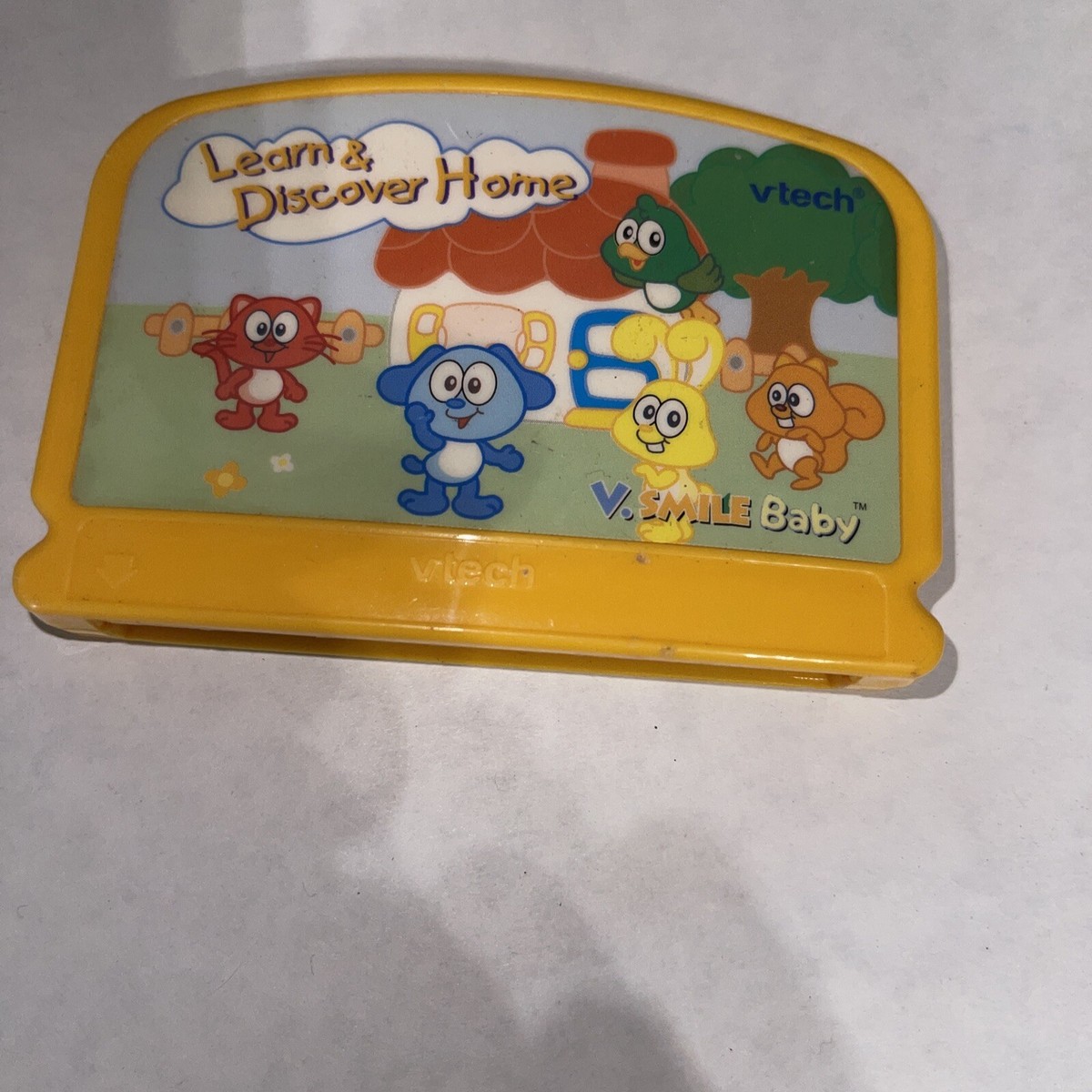 Vtech Baby Learn Discover Home Game Cartridge Vsmile