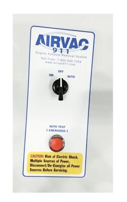 AirVac Timer Control Panel 911 AVEC-2C