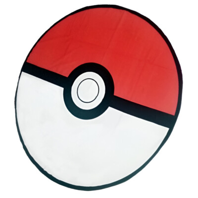Pokemon Pokeball Mikrofaser Badetuch Strandtuch XL 130 cm