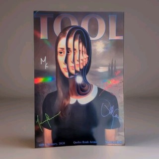Tool Band Concert Poster Sydney Australia Tour February 18 2020 8" X 12" New