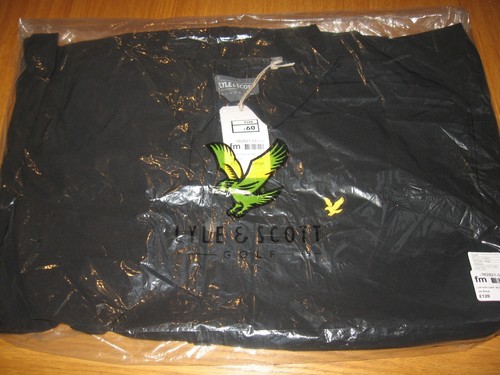 CHAQUETA REPELENTE AL AGUA CON CREMALLERA COMPLETA INFORMAL ENTRENADOR DE GOLF LYLE & SCOTT PARA HOMBRE NUEVA CON ETIQUETAS 2XL NEGRA - Imagen 19 de 19