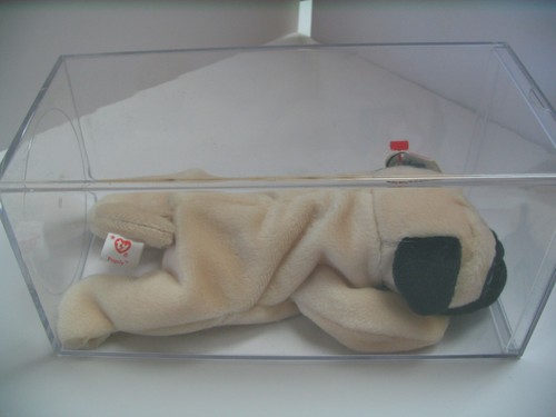 Ty Beanie Babies 1996 Pugsly the Pug - Retired Limited Production - Picture 7 of 8