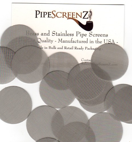 30mm (1.181") T304 Stainless Steel 80 mesh Replacement Pipe Screens- 60 Count - Picture 2 of 4