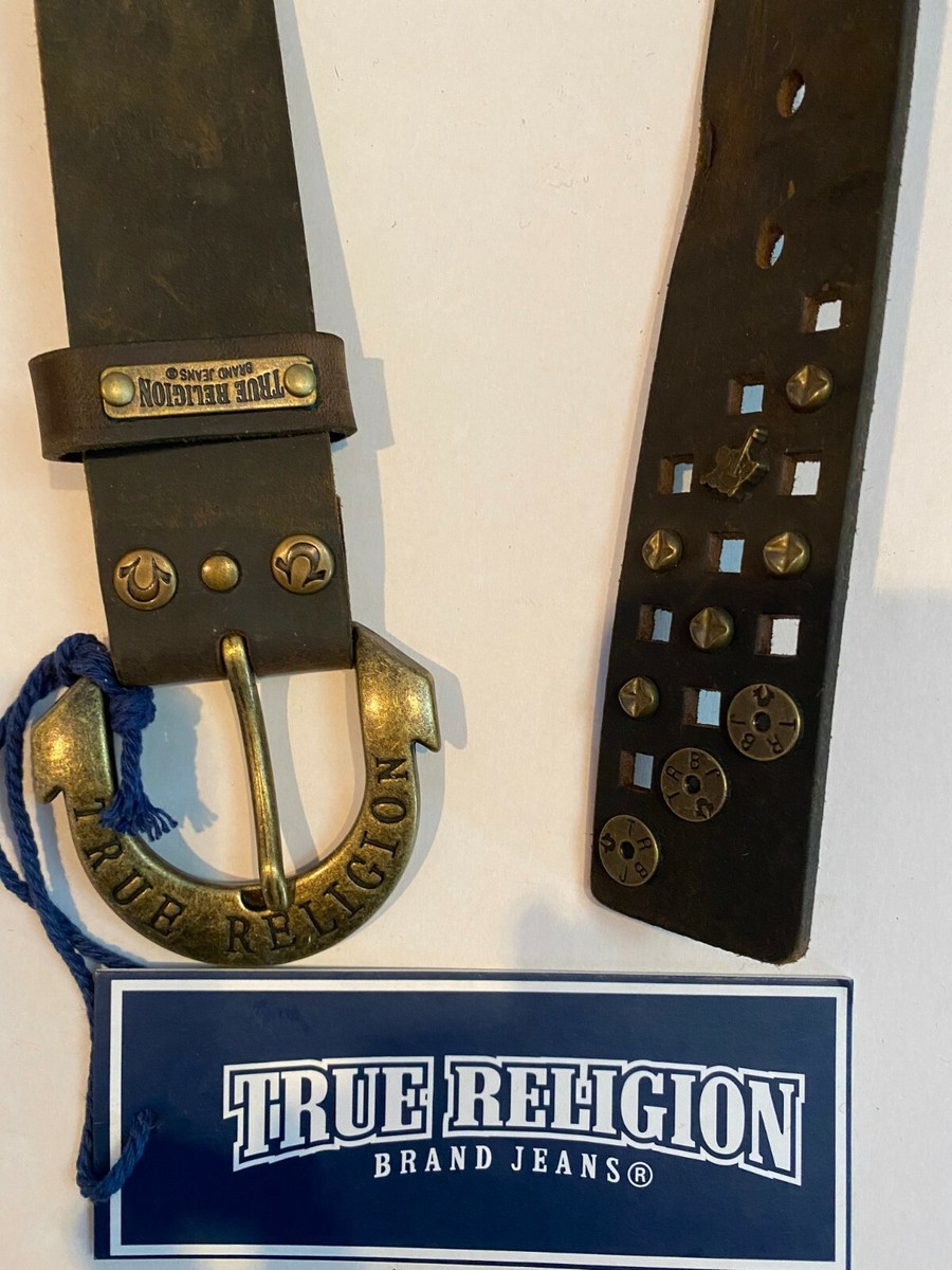 True Religion Gold Metallic Studded  Belt True Religion | Accessories | True Religion Gold Studded  main image 2