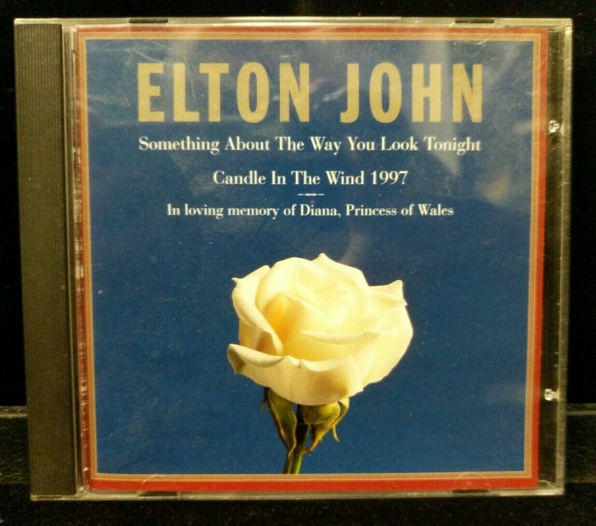 Used Elton John Something About / Candle in the Wind Single