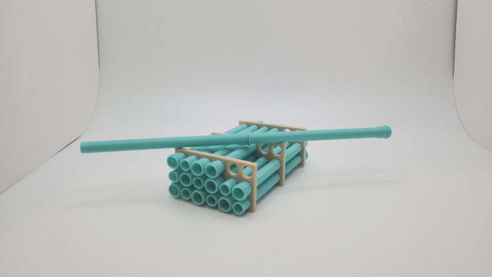 1/50 Scale 12" Sewer Pipe Trailer Load/Diorama Accessory - Image 4 of 4