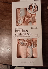 Kitsch Satin Flexi Rods Heatless Curling Set - 1 Rod 34" x 1" 2 Scrunchies