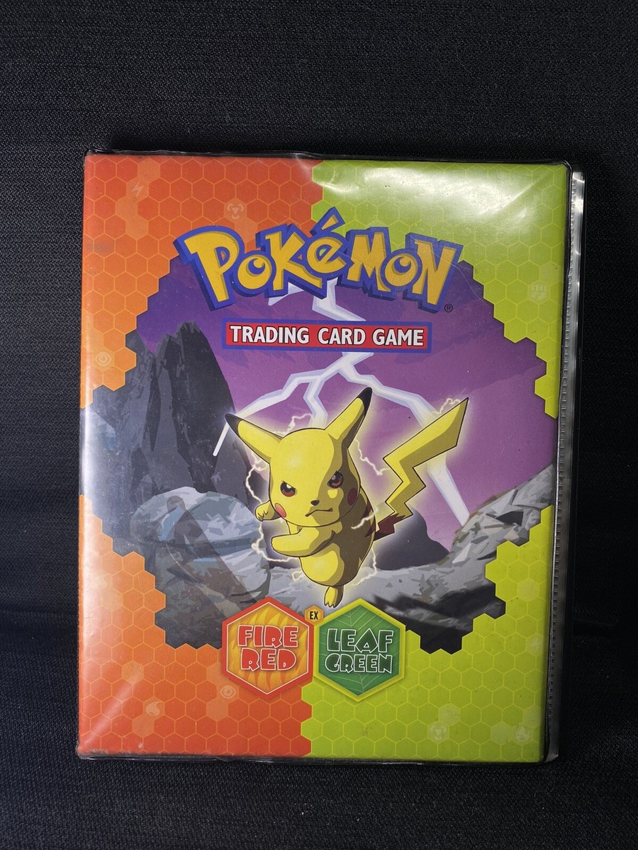 Pokemon EX FireRed & LeafGreen: Ultra Pro 4-Pocket Binder Pikachu