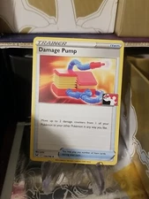 Damage Pump Pokemon Prize Pack Series 3  Pokemon Card NM/LP Play Stamp