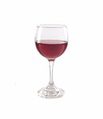 SET of 4-pc EPURE 'Premiere' 11 Oz Crystal-Clear Burgundy Goblets