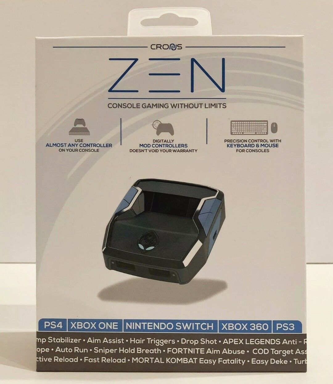 CRONUS ZEN - BRAND NEW - RELEASE GAMING ADAPTER - In Hand Ship