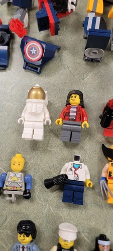 Lego Minifigures - Star Wars - Marvel - Batman, Extra Pieces +++++ - Picture 13 of 14
