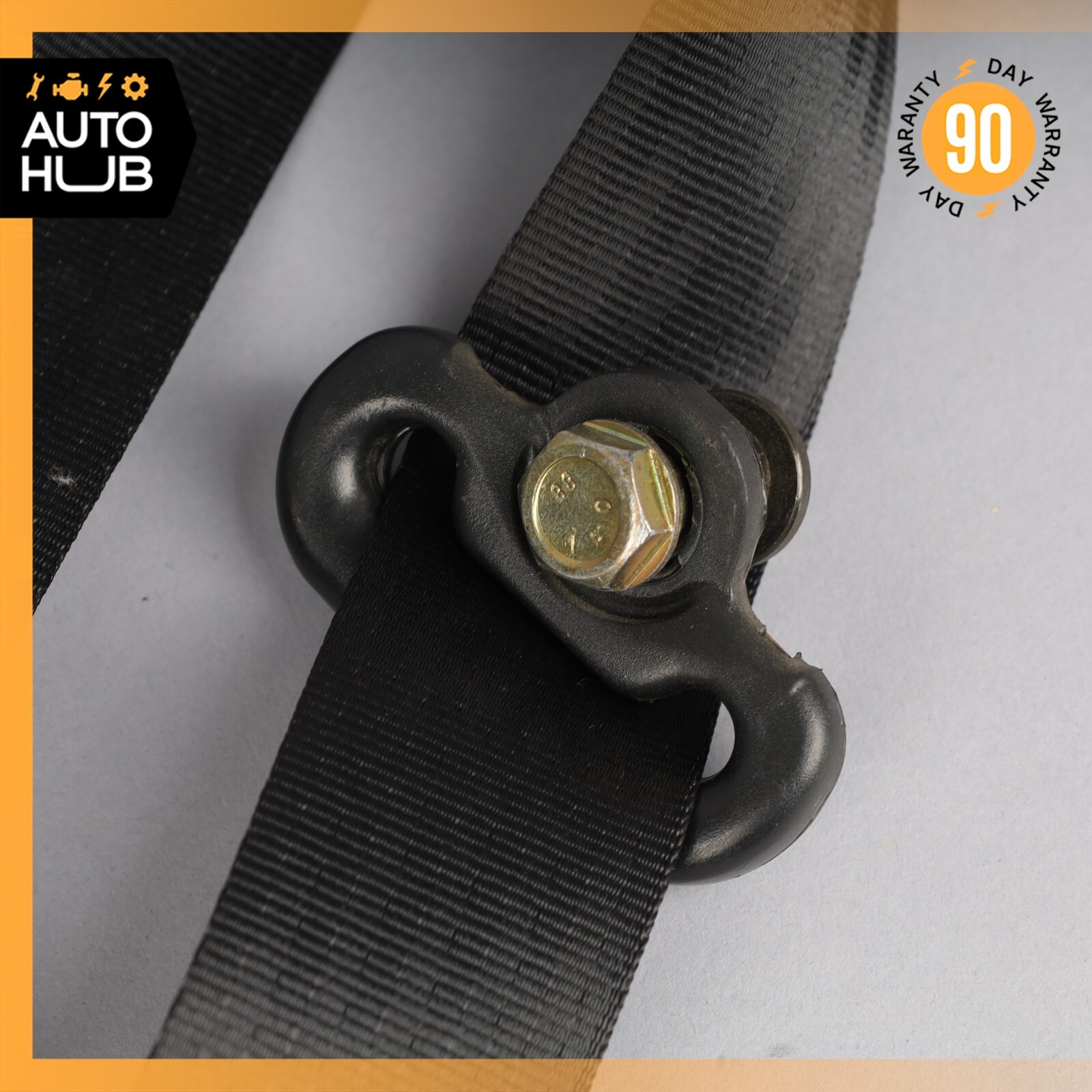 02-07 Maserati Coupe 4200 GT M138 Rear Left Driver Side Seat Belt Black OEM