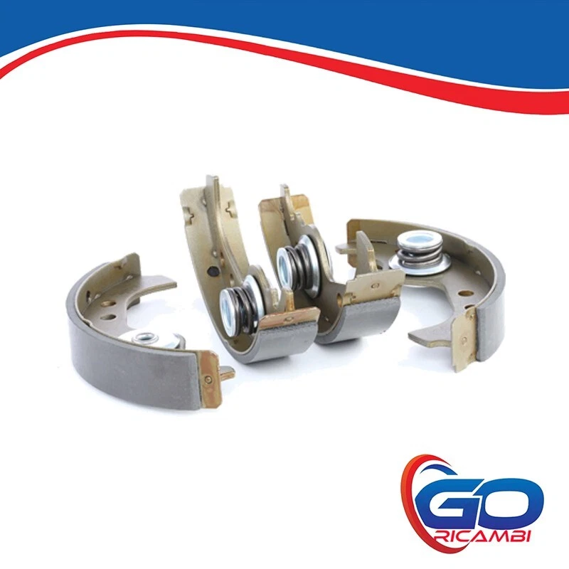 KIT FRENI POSTERIORI COPPIA GANASCE + 2 TAMBURI FIAT SEICENTO CINQUECENTO - Immagine 3 di 4