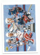 NEW YORK RANGERS PRESIDENTS' TROPHY 1992-93 UPPER DECK CARD MINT CONDITION