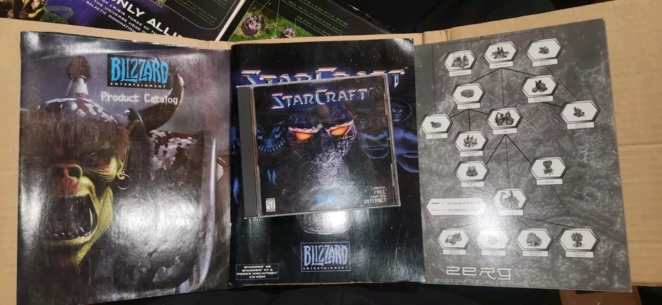 StarCraft PC Game Big Box Blizzard Game of the Year Windows95 - Image 4 of 4