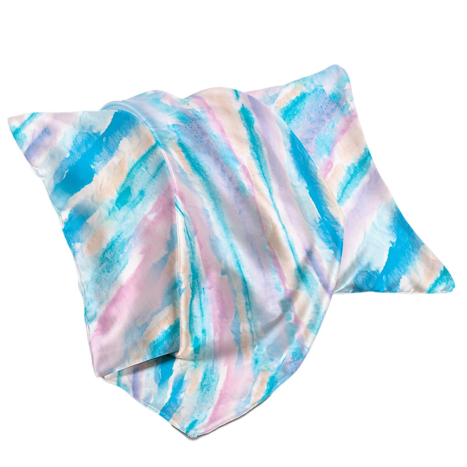 Satin Pillowcase for Hair and SkinSilk PillowcaseCooling Breathable Satin Pil...