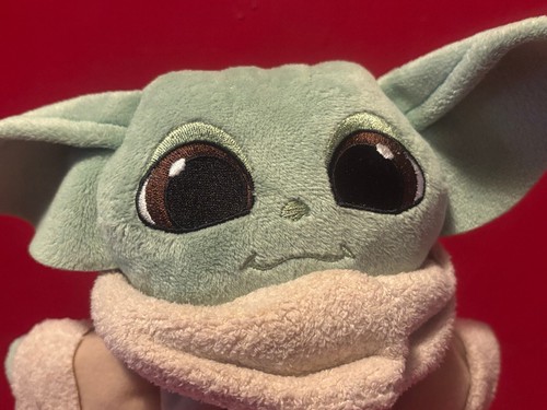 2021 Star Wars The Mandalorian Grogu Plush Hand Puppet 9" (Baby Yoda) - Picture 5 of 10
