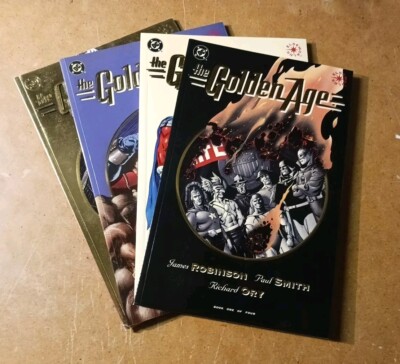 THE GOLDEN AGE James Robinson, Issues 1-4, ELSEWORLDS JUSTICE SOCIETY, Full Set