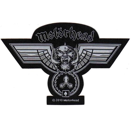 OFFICIAL LICENSED - MOTORHEAD - HAMMERED CUT OUT SEW ON PATCH METAL LEMMY - Photo 1 sur 1