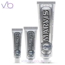MARVIS Smokers Whitening Mint | Italian Toothpaste Arctic Shiver of Cool Mint 