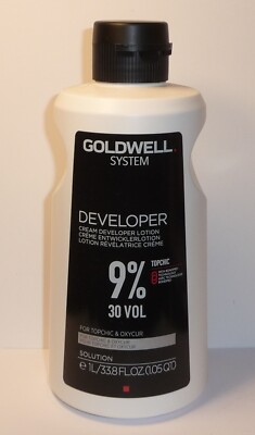 Goldwell System  Developer  Creme Entwickler Lotion 9% 30Vol.  1000ml