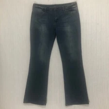 Soho Bootcut Jeans Dark Wash Denim Casual Everyday Comfort Size 14