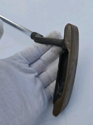 Ram Rammer 4000 Putter 34" LH Rare, Brass Golf. Rusty Shaft, Needs New Grip - Picture 11 of 21