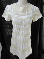 Matty M White Dress Size Small