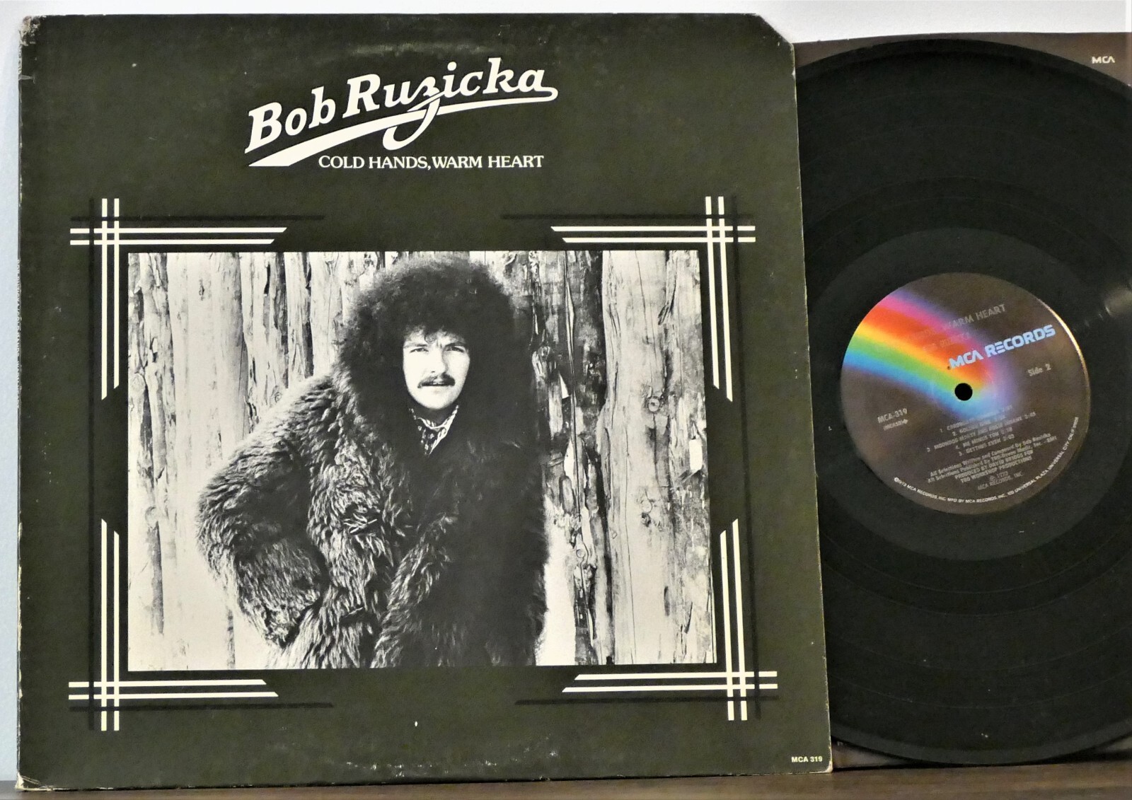 Bob Ruzicka ‎Cold Hands, Warm Heart 1973 US pressing Vinyl LP | eBay