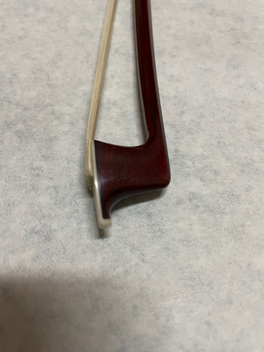 Archetto da violino / viola Ivacson Francisc timbrato con tallone in madreperla - Foto 7 di 9