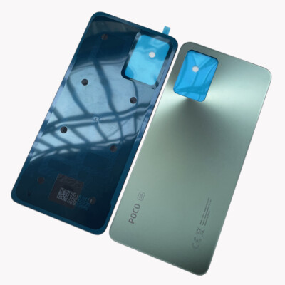 Rear Housing Glass Battery Back Door Cover w/ Adhesive For Xiaomi Poco F4