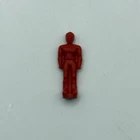 VTG Mighty Morphin Power Rangers Thunderzord Mini Red Ranger Figure 1994 1”