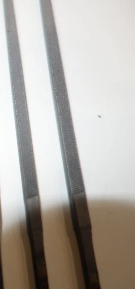 2 x Vintage Nicholson 12790 Square Bastard File 4" - Made in USA Hand Files - Image 2 of 3