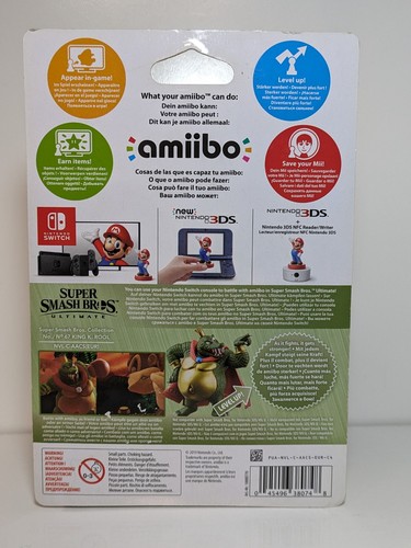 Nintendo Amiibo King K.Rool No.67 (Super Smash Bros) Officiel Neuf Sous Blister - Photo 5/5