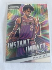 Dereck Lively II ROOKIE INSTANT IMPACT 2023-24 Prizm Basketball #14 Mavericks 