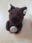 Eichhörnchen Stofftiere Gehäkelt Handarbeit Braun Wildtier Kuscheltier Selbstgem