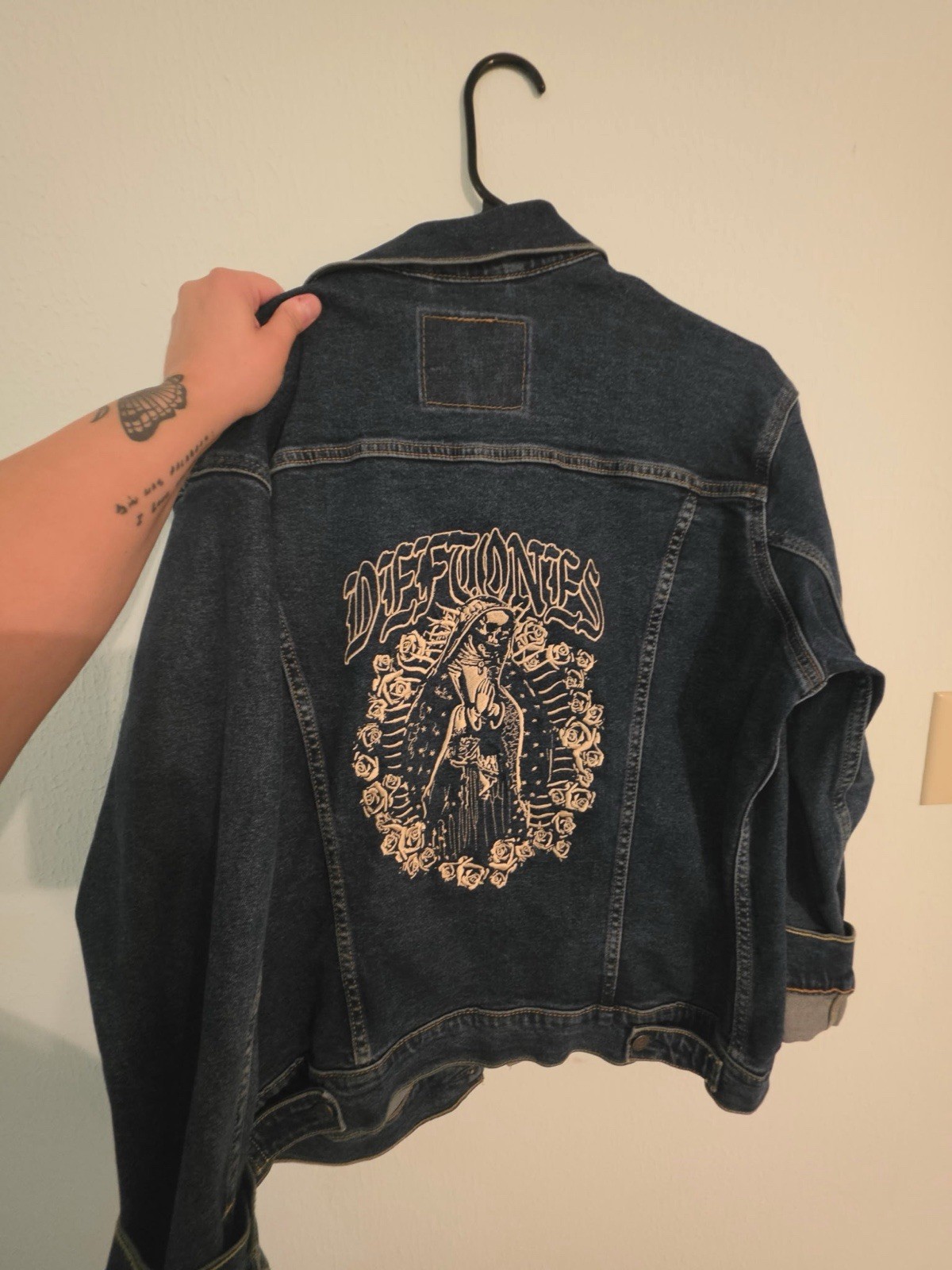 Deftones Levi’s Large Dia De Los Deftones Denim Jacket 2022
