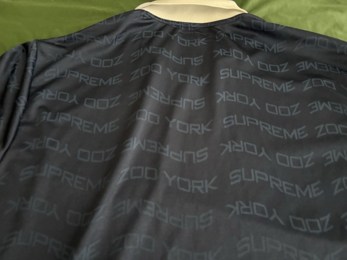 Supreme x Zoo York Soccer Jersey 'Navy' Size Medium | eBay