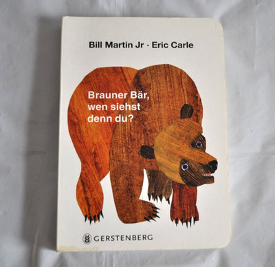 German Edition Brauner Bär, wen siehst denn du? Eric Carle Bill Martin Jr. Book