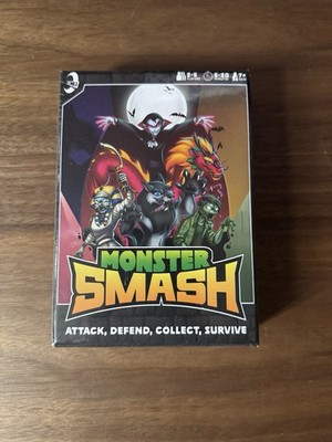  Monster Smash Kartenspiel - ANGREIFEN, VERTEIDIGEN, SAMMELN... ÜBERLEBEN!