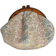 Vintage brocade coin purse or small clutch bag