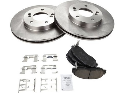 For 1991-1995 Acura Legend Brake Pad and Rotor Kit Front 62533MZVT 1992 1993