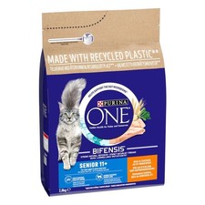 PURINA ONE Chicken & Whole Grains Balanced Senior 11+ Dry Cat Food *2.8kg* PACK 8.55 per kilo