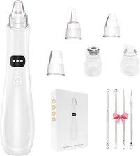 Blackhead Remover Pore Vacuum,Blackhead Extractor Tool with 3 Adjustable Suction