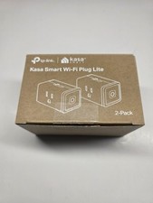 Kasa Smart Wi-Fi Plug Lite Outlet 2 Pack White for Alexa Google Model HS 103P2