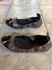 Authentic Louis Vuitton Monogram Patent Cap Toe Ballet Flats Women’s EU 35 — photo 3