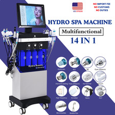 14in1 Hydra Spa Facial Beauty Machine Hydro Dermabrasion Face Skin Cleaning Face