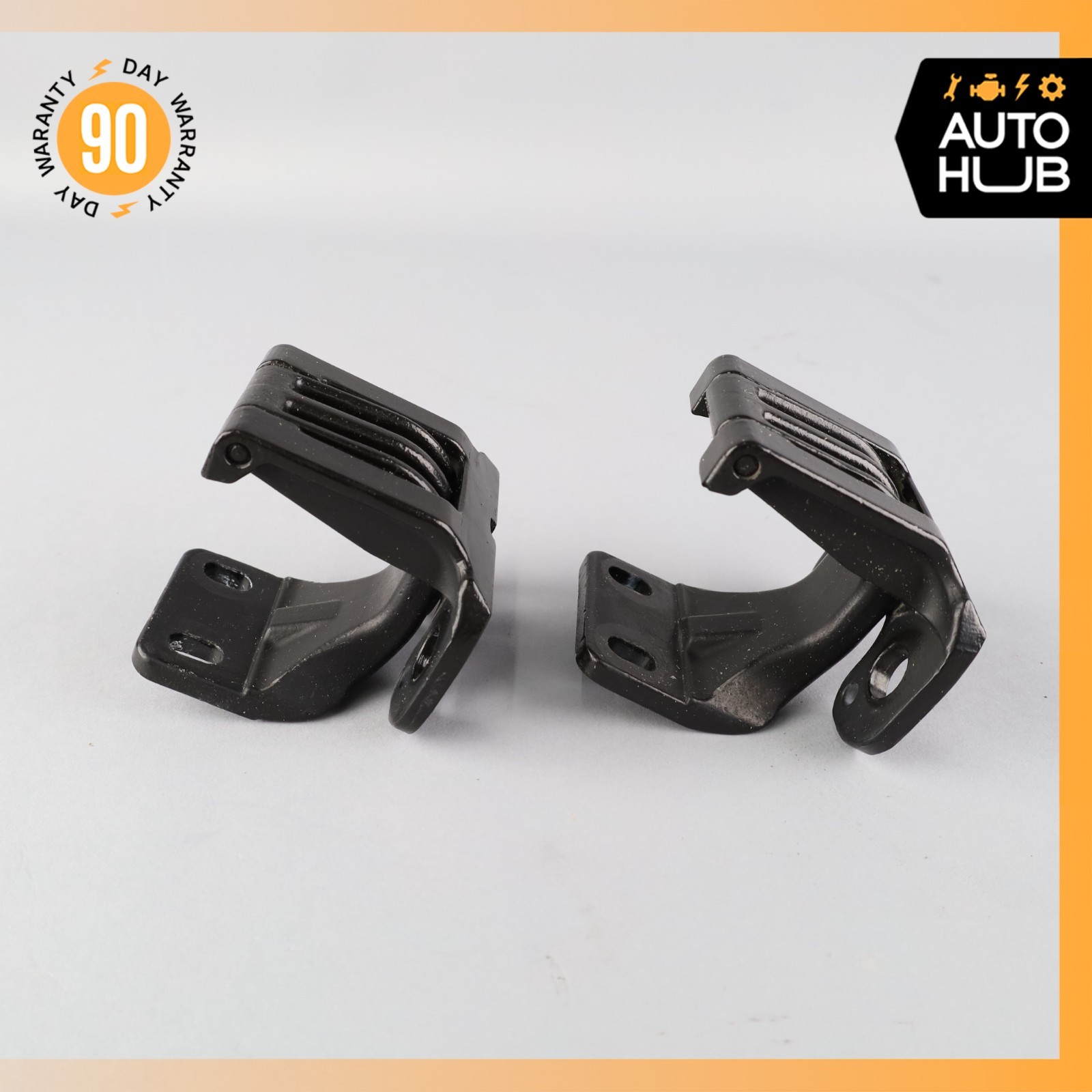 Bentley Continental GTC Right & Left Side Convertible Top Hinge Bracket Set OEM